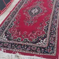 ۲ تخته فرش کناره ماشینی در حد نو|فرش|میانه, |دیوار