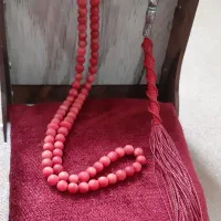 تسبیح مرجان پوست پیازی دریایی اصل