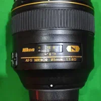 لنز نیکون 85 نانو f1.4 دوربین نیکون d750