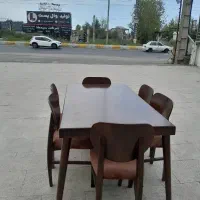 فروش فوری میز نهارخوری و صندلی|میز و صندلی غذاخوری|چالوس, |دیوار