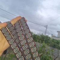 کاور آناقی داش نقش دار ترکمنی