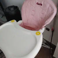 صندلی غذا صورتی|تخت و صندلی بچه|بابل, |دیوار