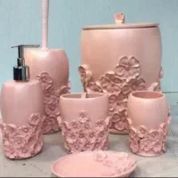 ست سرویس بهداشتی رزین نشکن