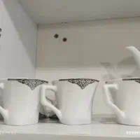 سرویس ۱۲نفره ۹۵ پارچه چینی|ظروف سرو و پذیرایی|مشکین‌دشت, |دیوار