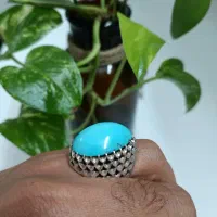 انگشتر فیروزه نیشابوری قواره دار