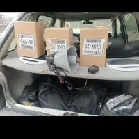 بلندگو میوه فروشی سبزی فروشی دوره گردی|صوتی و تصویری|بومهن, |دیوار