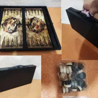 تخته نرد مسافرتی آکبند(فقط یک عدد باقیمانده)