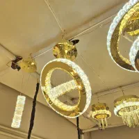 لوستر مدرن سیمی|لوستر و چراغ آویز|تبریز, |دیوار