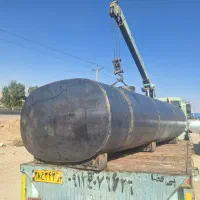 تانکر مخصوص داخل اتاق خاورو تریلی تراکتور