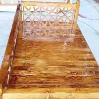 تخت چوبی سنتی|تخت و سرویس خواب|دزفول, |دیوار