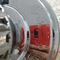 سماور پایه استیل براق|سماور، چای‌ساز، قهوه‌ساز|نهاوند, |دیوار