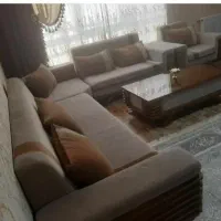 فرش ۹ متری تراکم ۳۶۰۰ ریز بافت و مبل ال