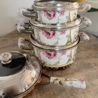 قابلمه 8 پارچه چدن