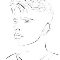 نقاشی و سفارش چهره (لاین ارت)|تابلو، نقاشی، عکس|قرچک, شهرک طلائیه|دیوار