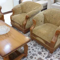 مبل راحتی ۷ نفره با میز جلو|مبلمان خانگی و میز عسلی|تهران, کاج|دیوار