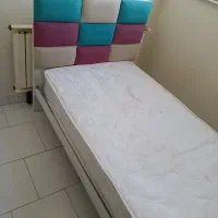 تخت یک نفره با دوشک