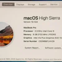 مکبوک پرو 13 اینچ/ تعداد دفعات شارژ فقط 83|رایانه همراه|کیش, |دیوار
