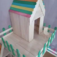 کاردستی، ماکت خونه|مجسمه، تندیس، ماکت|مشهد, شهید قربانی|دیوار