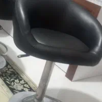 فروش ۳عددصندای جک دارچرمی ارایشگاهی