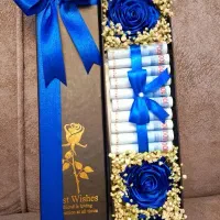 رز ربانی و باکس گل با قیمت استثنایی|گل مصنوعی|کاشان, سرپله جدید|دیوار