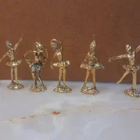 ست ۶تایی بالرین رقص باله برنز سوگلی|مجسمه، تندیس، ماکت|زنجان, |دیوار