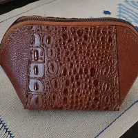 کیف لوازم آرایشی چرمی