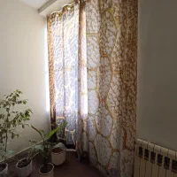 سه عدد پرده پانچی آماده همراه چوب پرده|پرده، رانر، رومیزی|کرج, گلشهر|دیوار