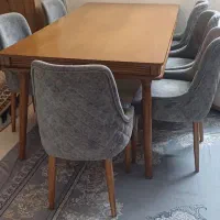 میز غذا خوری با ۶ عدد صندلی