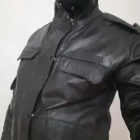 لباس چرم طبیعی موتور (نو نو آکبند)