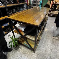 2عدد میز چوب روس|دفتر کار|قزوین, |دیوار