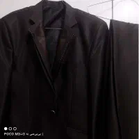 کت شلوار مردانه قهوه ای سایز 48/50