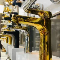 مقاوم و باکیفیت.شیرآلات رنگی% اهرمی%مدل برگ .آنجل1