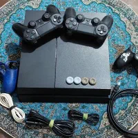 Ps4کپی خور ۳دسته(فول بازی)