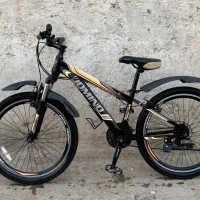 دوچرخه ۲۴ دومینو آلمینیوم سنددار درحدنو