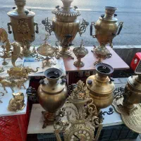 فروش سماور و مجسمه‌های برنزی|کلکسیون اشیاء عتیقه|نقده, |دیوار