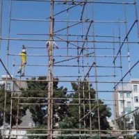 اجرای تمامی خدمات داربست فلزی
