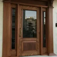 تولید درب لابی ، ورودی و داخلی تمام چوب