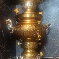 سماور گازی طلایی نونوسالم