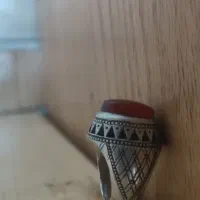 انگشتر عقیق سرخ خراسانی قدیمی عیار بالا|جواهرات|مه ولات, |دیوار