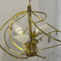 لوستر باکریستال شامپاینی