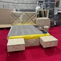 تخت خواب دونفره بار جدید سمساری بزرگ سارانی|تخت و سرویس خواب|زابل, |دیوار