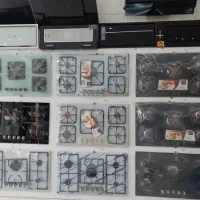 اجاق گاز شیشه و استیل