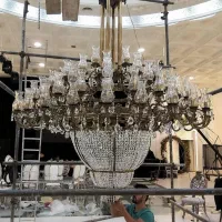 لوستر طبقاتی تالار،هتل،لابی،رستوران،مساجد|لوستر و چراغ آویز|قم, دورشهر|دیوار