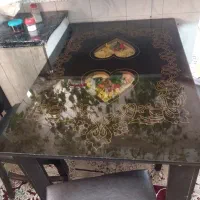 میز ناهار خوری چهار نفره|میز و صندلی غذاخوری|خمین, |دیوار