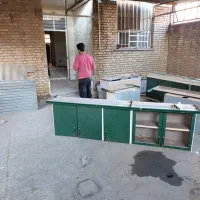 کابینت آشپزخانه فلزی|مصالح و تجهیزات ساختمان|اهواز, منبع اب|دیوار