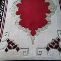چهارعدد پشتی دیواری کار کرده بزرگ خوشرنگ وزیبا