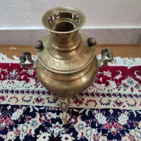 سماور برنجی قدیمی|کلکسیون اشیاء عتیقه|سبزوار, ولیعصر (نجار آباد)|دیوار