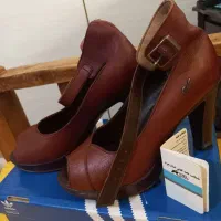 کفش چرم اصل درحدنو