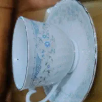 ۶ دست فنجان همراه با ۶ دست فنجان با دو عدد قندان