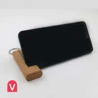 جا سوئیچی و هولدر موبایل چوبی مدل مستطیل